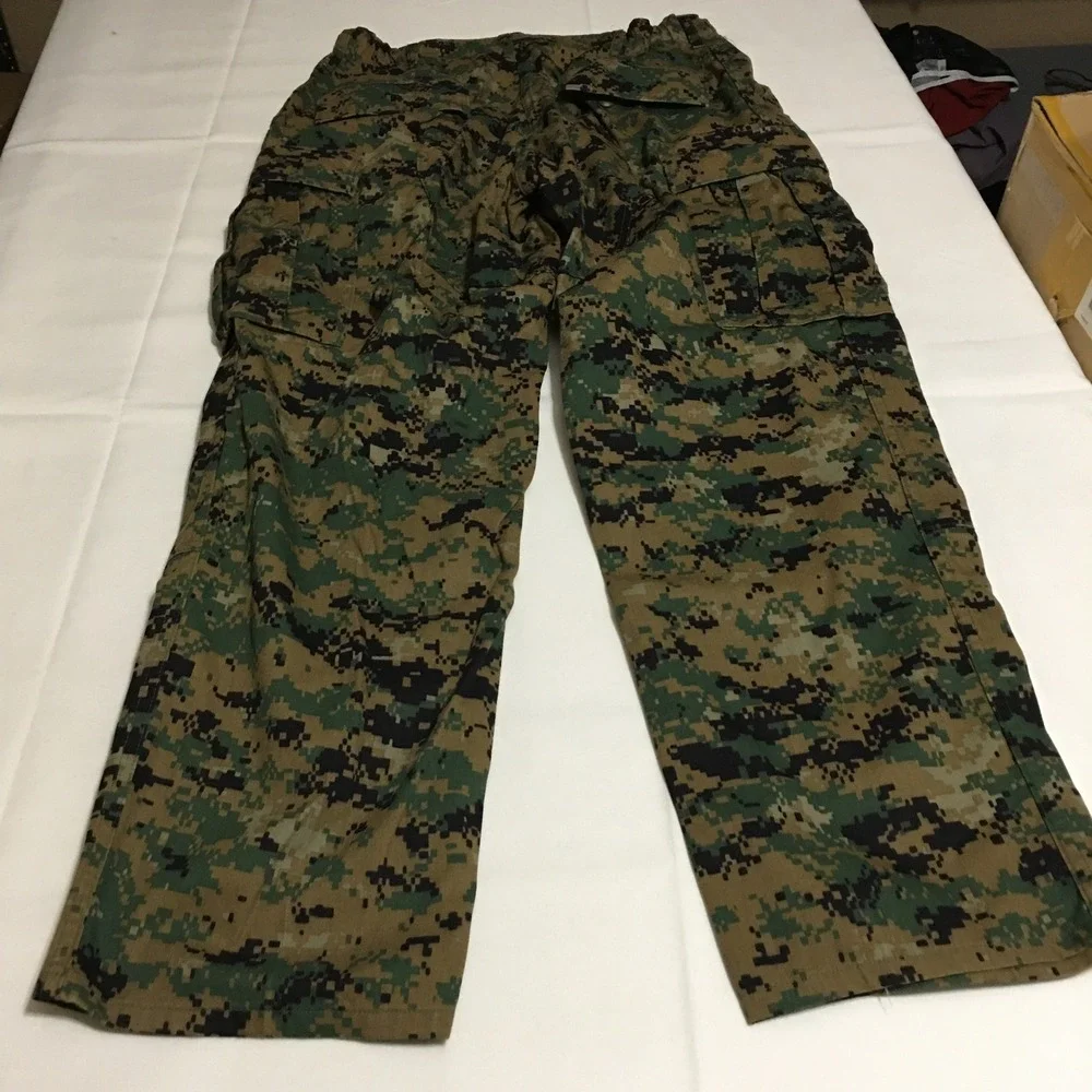 USMC Trouser Woodland Marpat Camouflage MCCUU Medium Short Cargo
